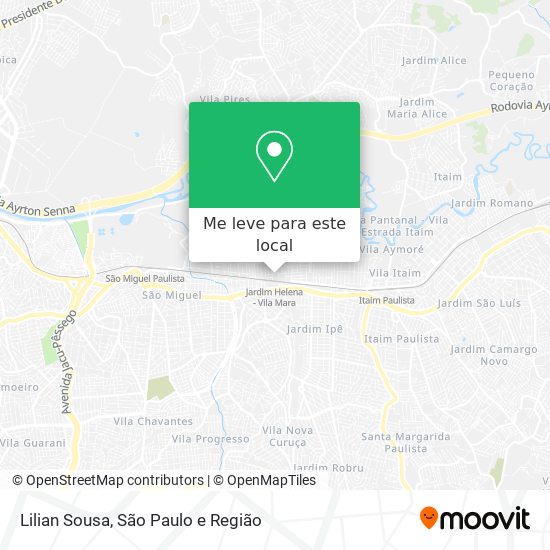 Lilian Sousa mapa