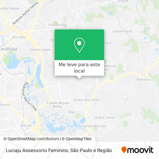 Luciaju Assessorio Feminino mapa