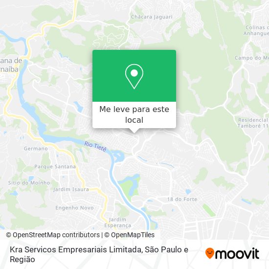 Kra Servicos Empresariais Limitada mapa