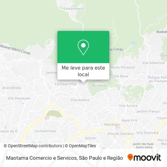 Maotama Comercio e Servicos mapa