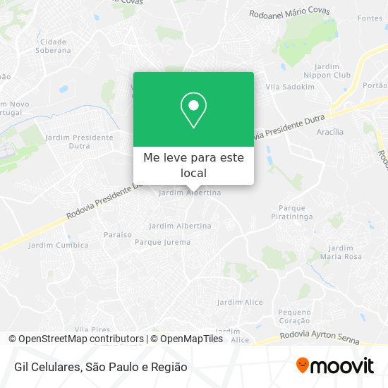 Gil Celulares mapa