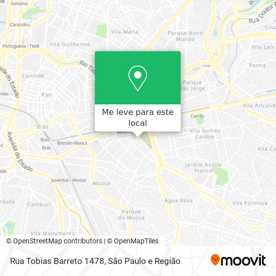 Rua Tobias Barreto 1478 mapa