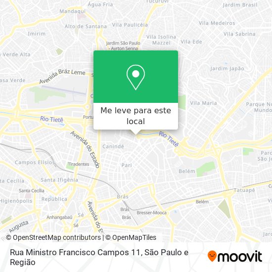 Rua Ministro Francisco Campos 11 mapa