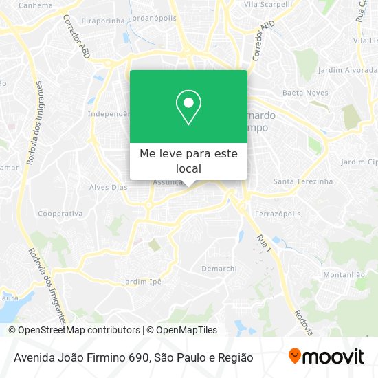 Avenida João Firmino 690 mapa