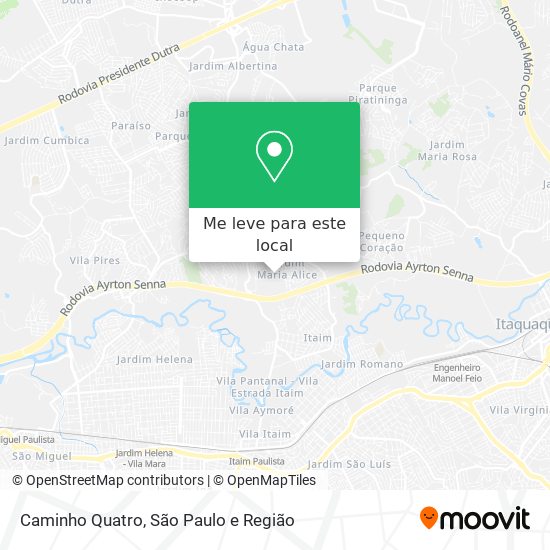 Caminho Quatro mapa