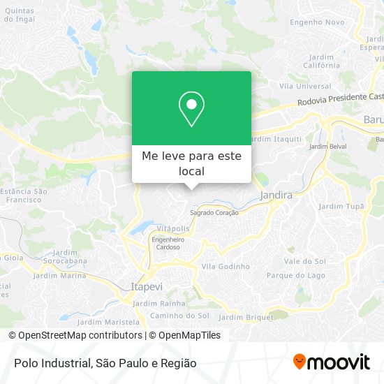 Polo Industrial mapa