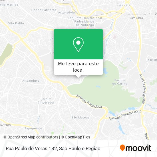 Rua Paulo de Veras 182 mapa