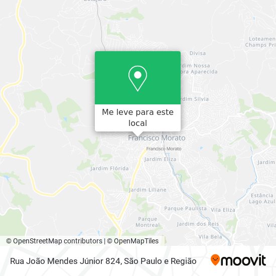 Rua João Mendes Júnior 824 mapa