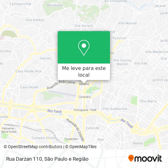 Rua Darzan 110 mapa
