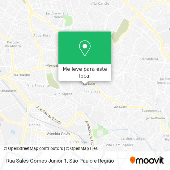 Rua Sales Gomes Junior 1 mapa