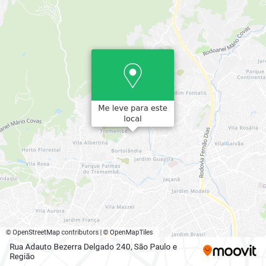 Rua Adauto Bezerra Delgado 240 mapa