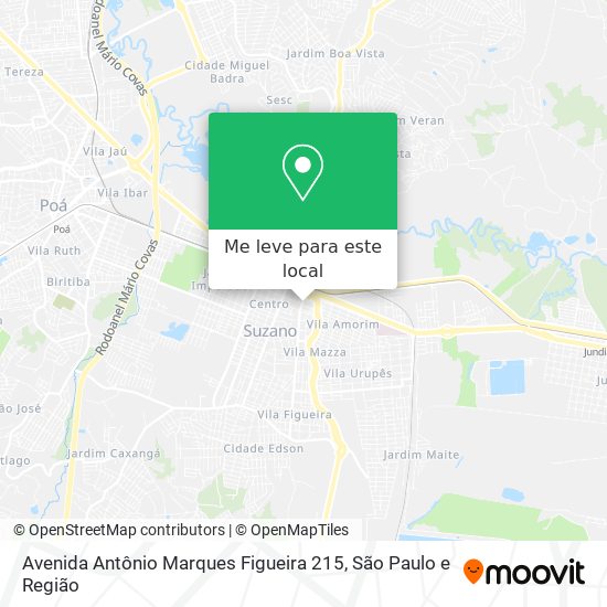 Avenida Antônio Marques Figueira 215 mapa