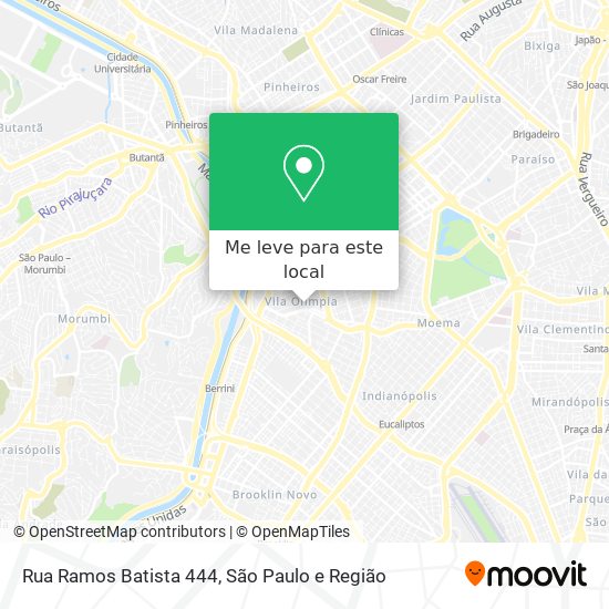 Rua Ramos Batista 444 mapa