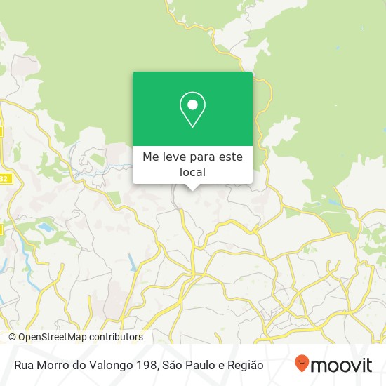 Rua Morro do Valongo 198 mapa