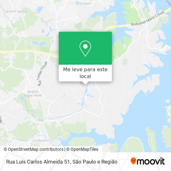 Rua Luís Carlos Almeida 51 mapa