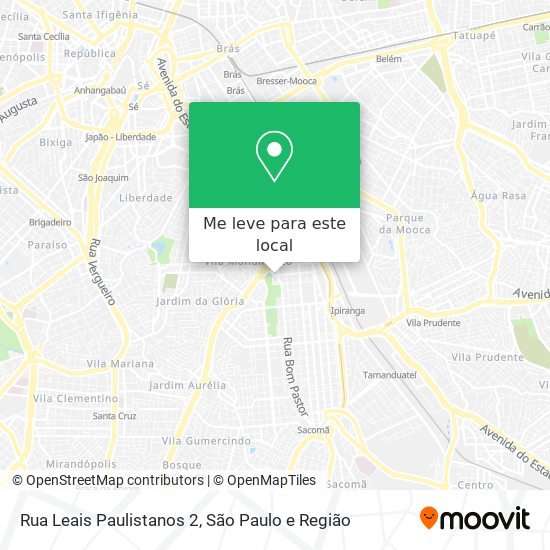 Rua Leais Paulistanos 2 mapa