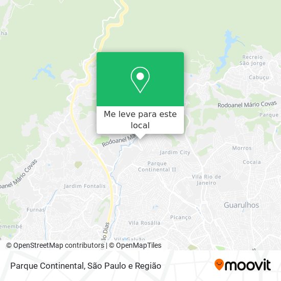 Parque Continental mapa