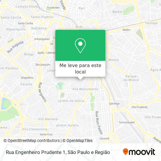 Rua Engenheiro Prudente 1 mapa