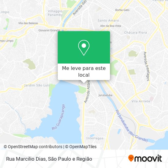 Rua Marcilio Dias mapa