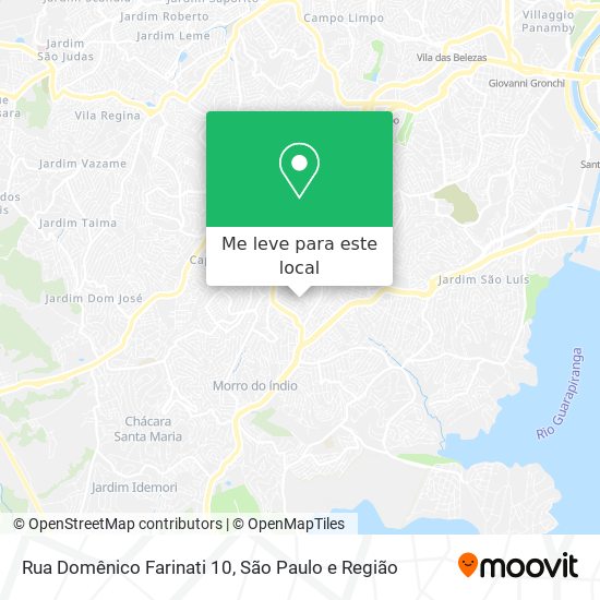 Rua Domênico Farinati 10 mapa