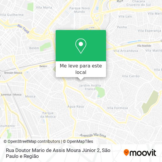 Rua Doutor Mario de Assis Moura Júnior 2 mapa