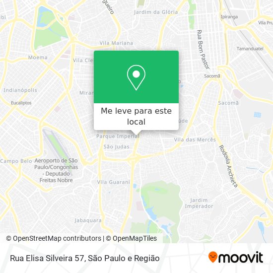 Rua Elisa Silveira 57 mapa