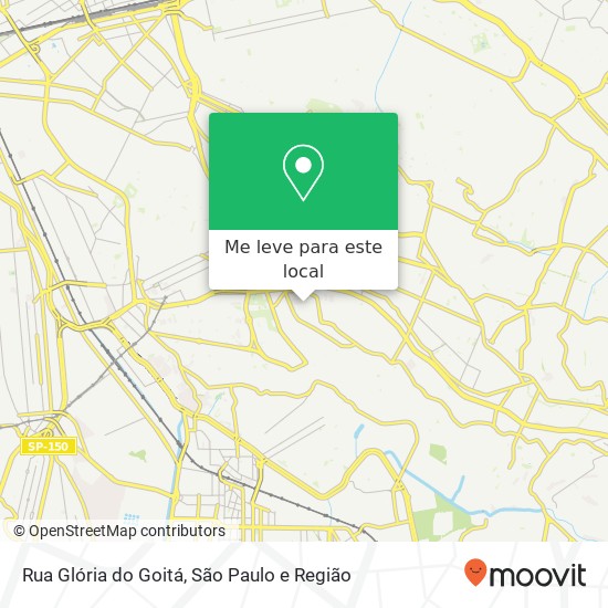 Rua Glória do Goitá mapa