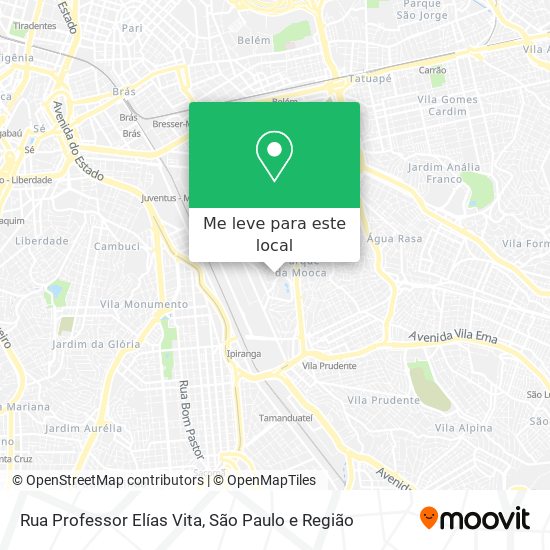Rua Professor Elías Vita mapa