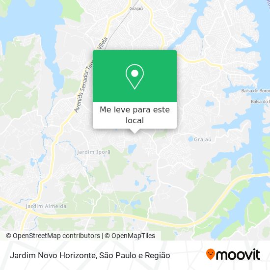 Jardim Novo Horizonte mapa