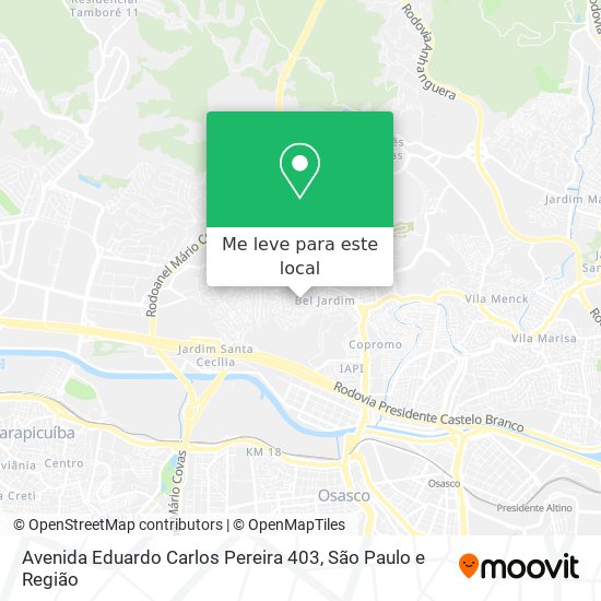 Avenida Eduardo Carlos Pereira 403 mapa
