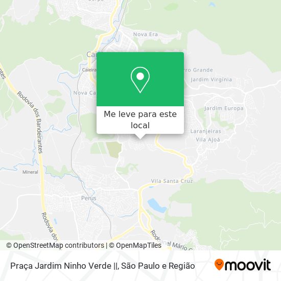Praça Jardim Ninho Verde || mapa