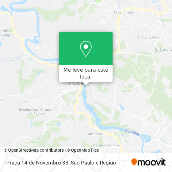 Praça 14 de Novembro 33 mapa