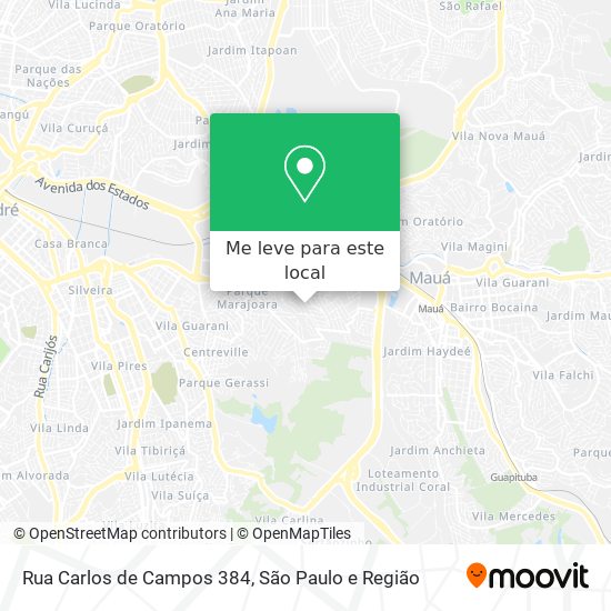 Rua Carlos de Campos 384 mapa