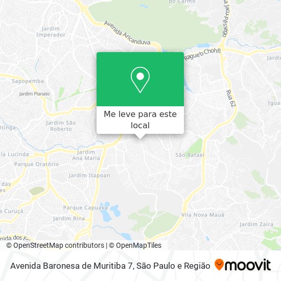 Avenida Baronesa de Muritiba 7 mapa