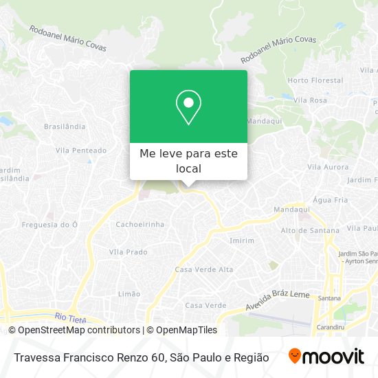 Travessa Francisco Renzo 60 mapa