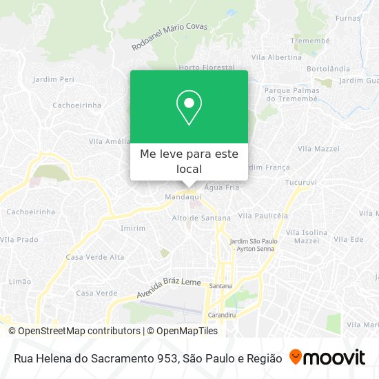 Rua Helena do Sacramento 953 mapa