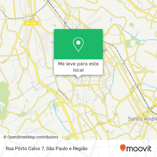 Rua Pôrto Calvo 7 mapa