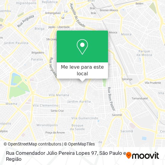 Rua Comendador Júlio Pereira Lopes 97 mapa