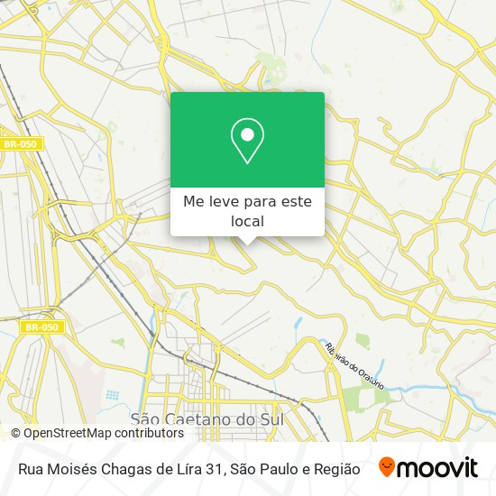 Rua Moisés Chagas de Líra 31 mapa