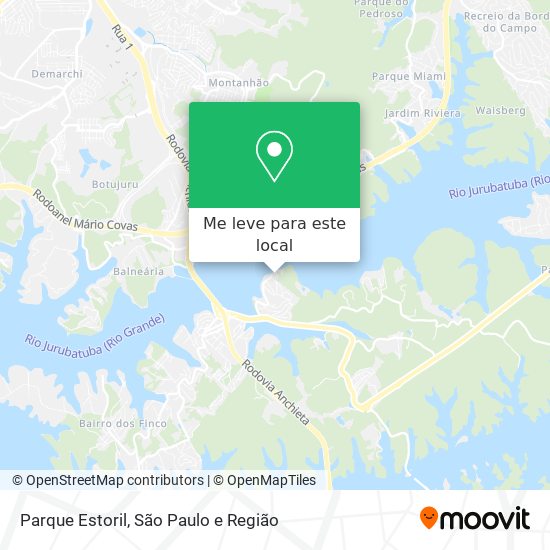 Parque Estoril mapa