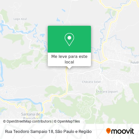 Rua Teodoro Sampaio 18 mapa