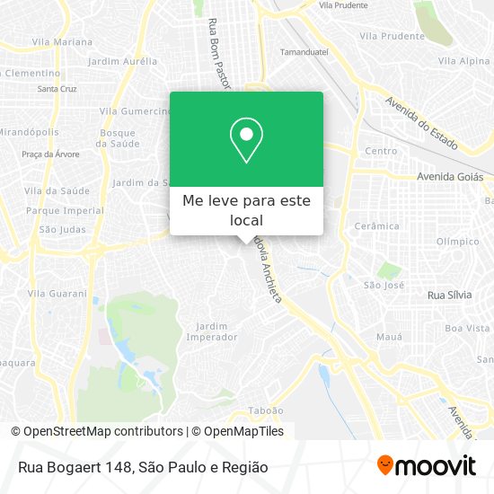 Rua Bogaert 148 mapa