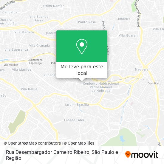 Rua Desembargador Carneiro Ribeiro mapa