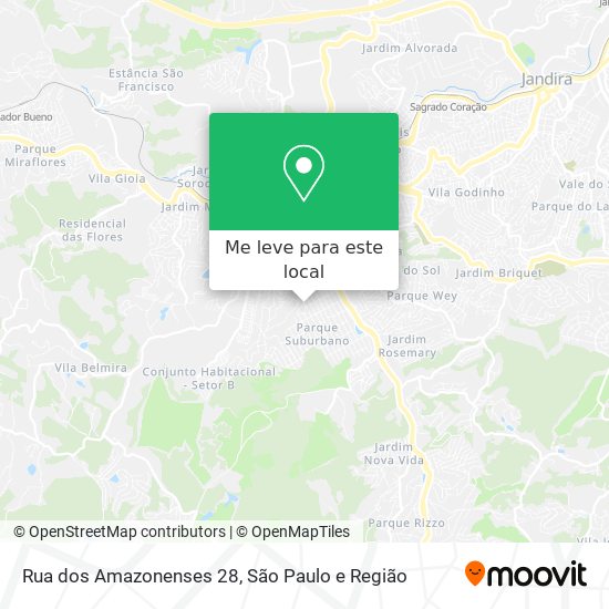Rua dos Amazonenses 28 mapa