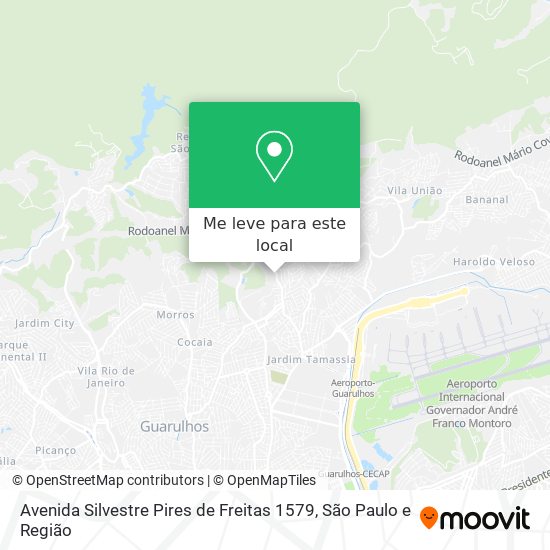 Avenida Silvestre Pires de Freitas 1579 mapa