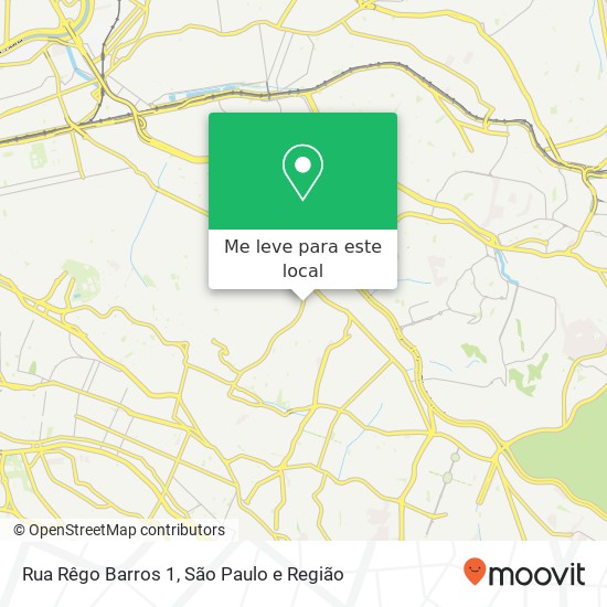 Rua Rêgo Barros 1 mapa