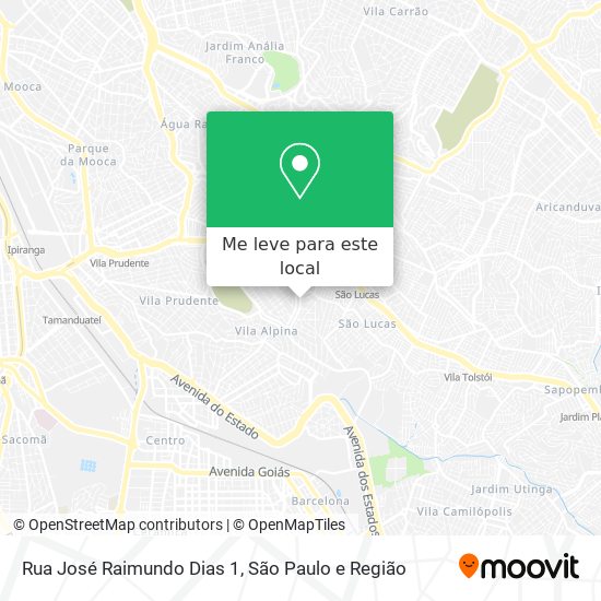 Rua José Raimundo Dias 1 mapa