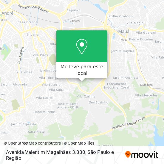 Avenida Valentim Magalhães 3.380 mapa