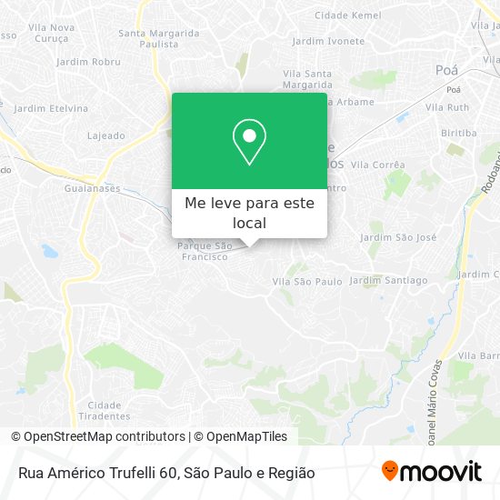 Rua Américo Trufelli 60 mapa