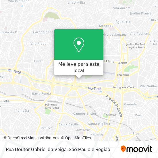 Rua Doutor Gabriel da Veiga mapa